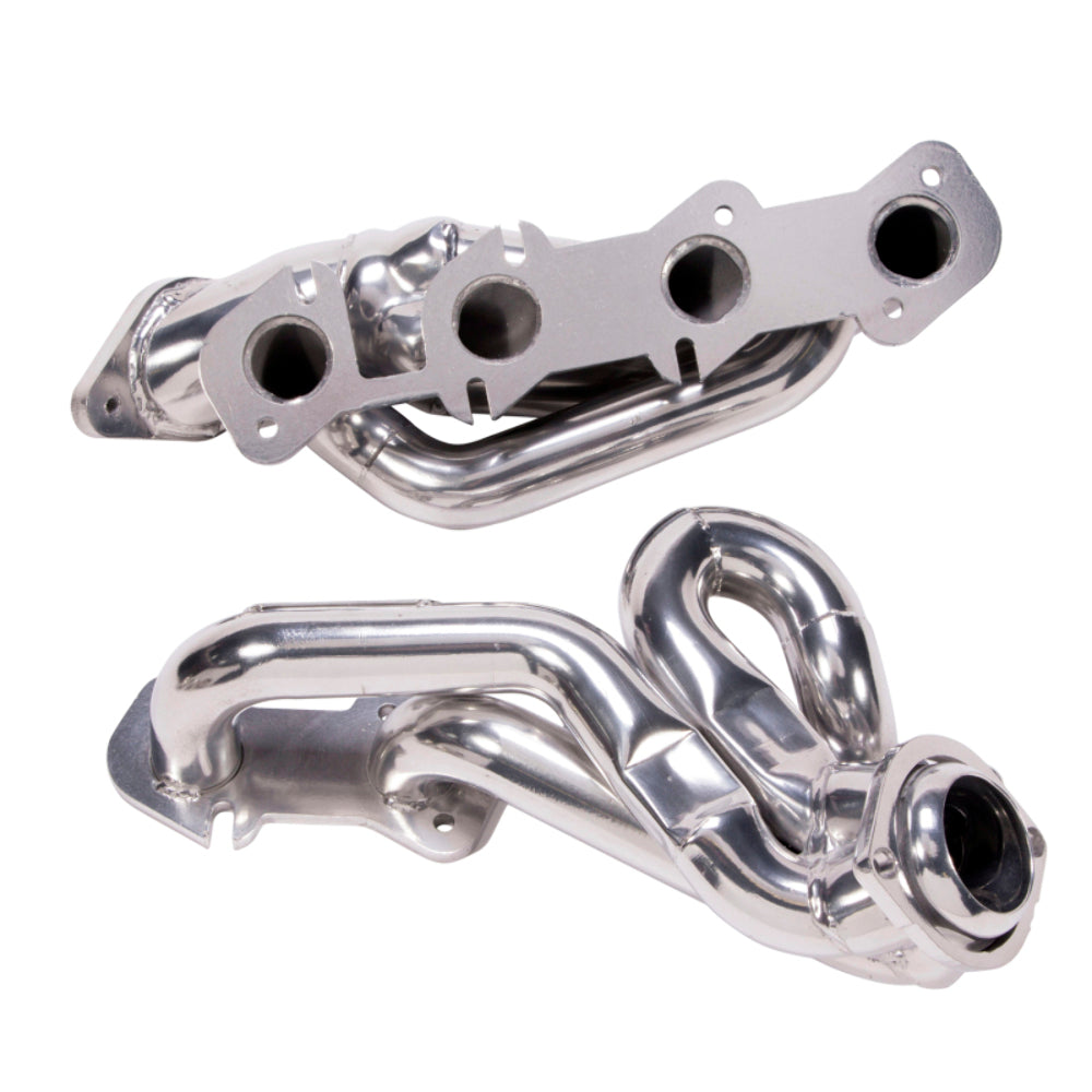 Fits 1996-2004 Mustang GT 1-5/8 Shorty Tuned Length Exhaust Headers-Silver-16150 ceramic coated polished