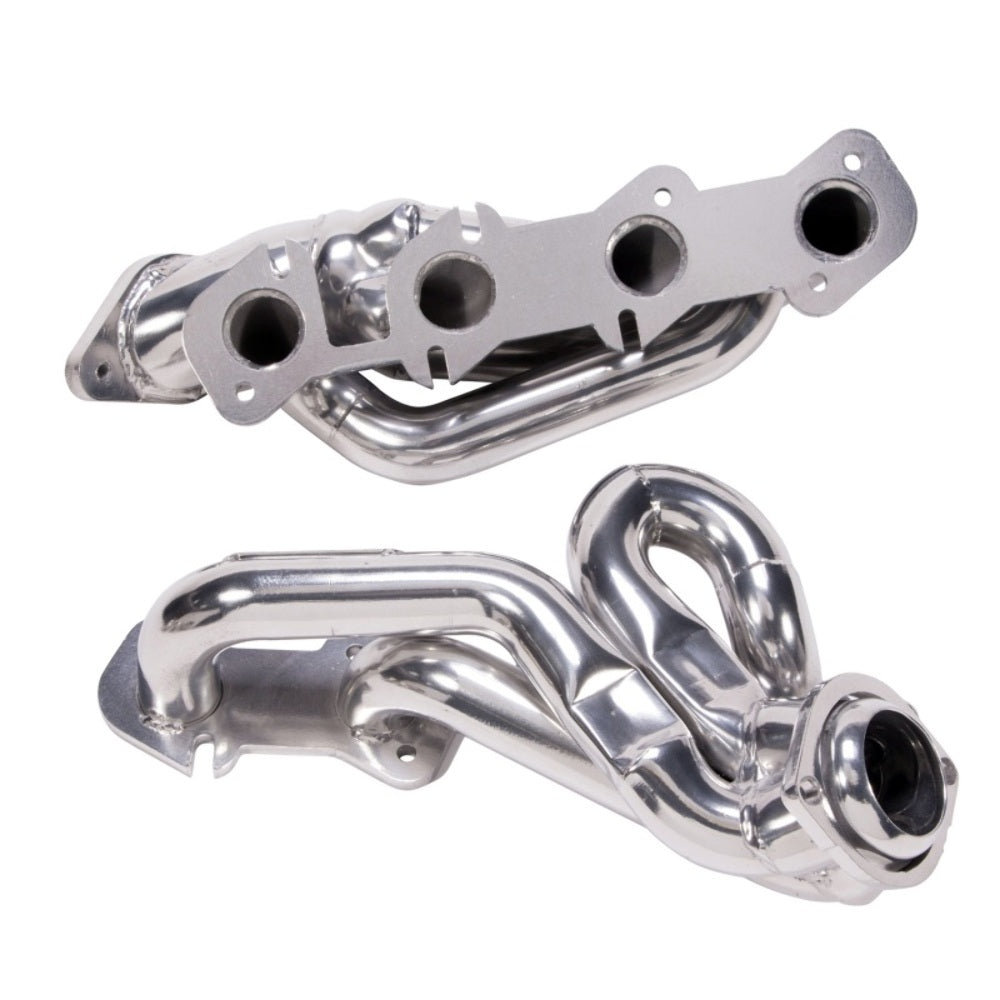 Fits 1996-2004 Mustang GT 1-5/8 Shorty Tuned Length Exhaust Headers-Silver-16150 ceramic coated polished