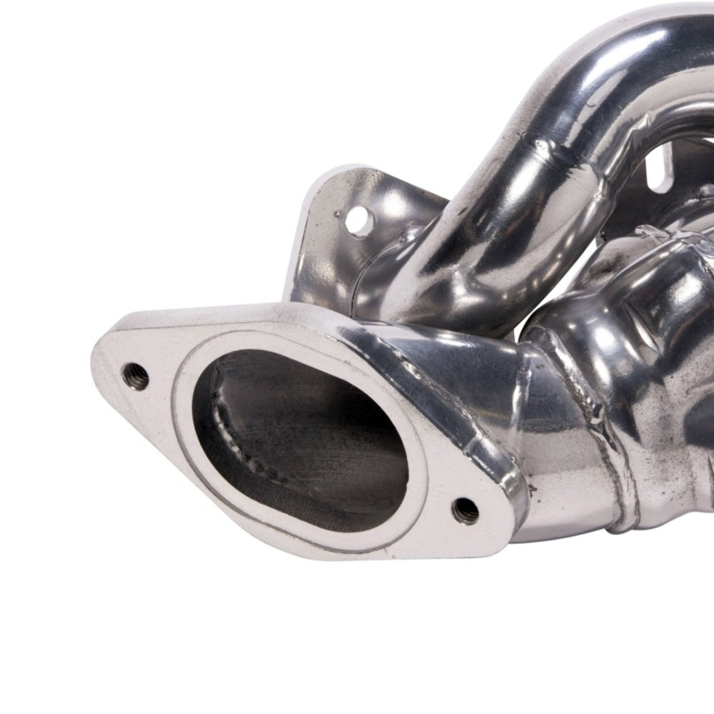 Fits 1996-2004 Mustang GT 1-5/8 Shorty Tuned Length Exhaust Headers-Silver-16150 ceramic coated polished