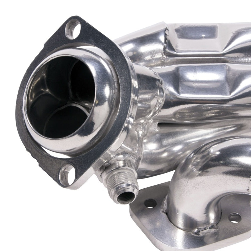 Fits 1996-2004 Mustang GT 1-5/8 Shorty Tuned Length Exhaust Headers-Silver-16150 ceramic coated polished