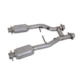 Fits 1996-2004 Mustang GT/Cobra/Mach 1 2.5 Short Mid H Pipe W/Converters 1538