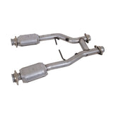 Fits 1996-2004 Mustang GT/Cobra/Mach 1 2.5 Short Mid H Pipe W/Converters 1538