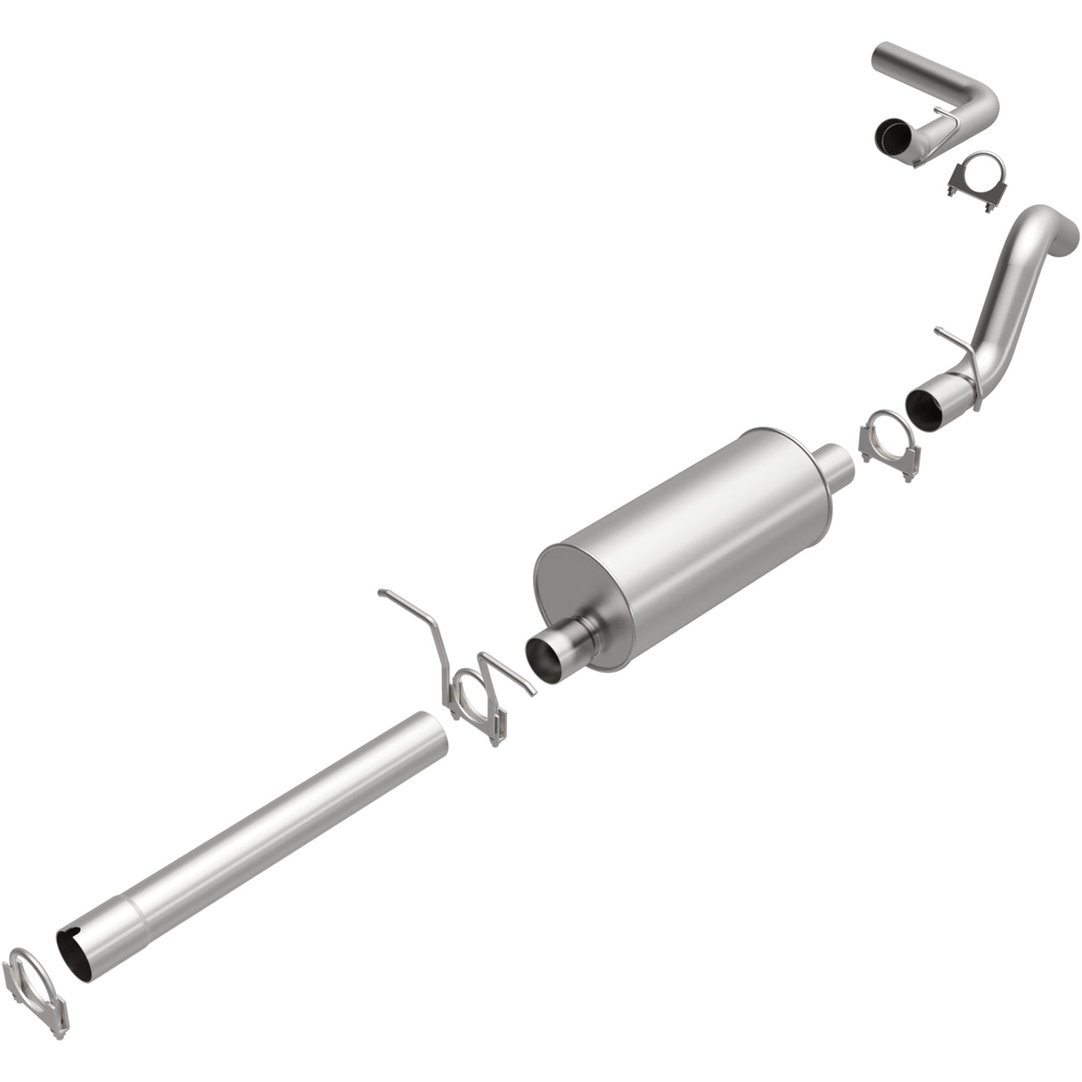 Fits 1997-1999 Dodge Dakota Direct-Fit Replacement Exhaust System 106-0212 aluminized steel