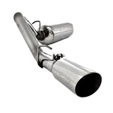 MBRP cat-back exhaust system fits 1997-1999 Jeep Wrangler single side exit aluminized steel S5512AL 2 inch inlet/outlet