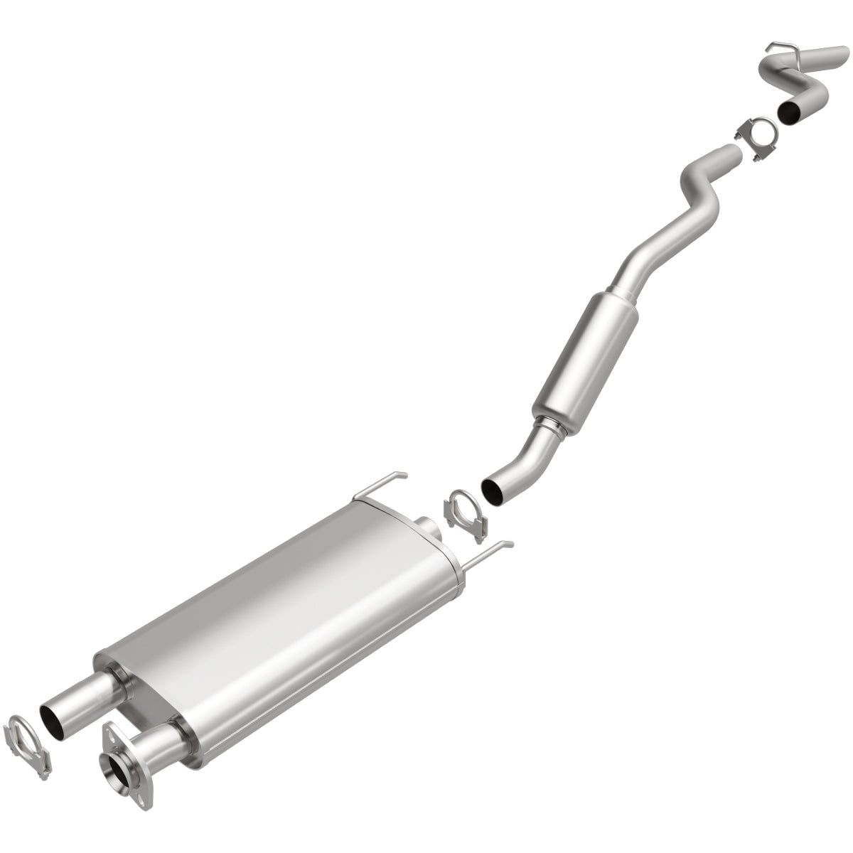 Fits 1997-2000 Ford Explorer 4.0L Direct-Fit Replacement Exhaust System 106-0411 aluminized steel