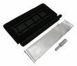 Fits 1997-2000 Jeep Wrangler TJ Wrangler HVAC Blend Door Repair Kit; 4897610AA black