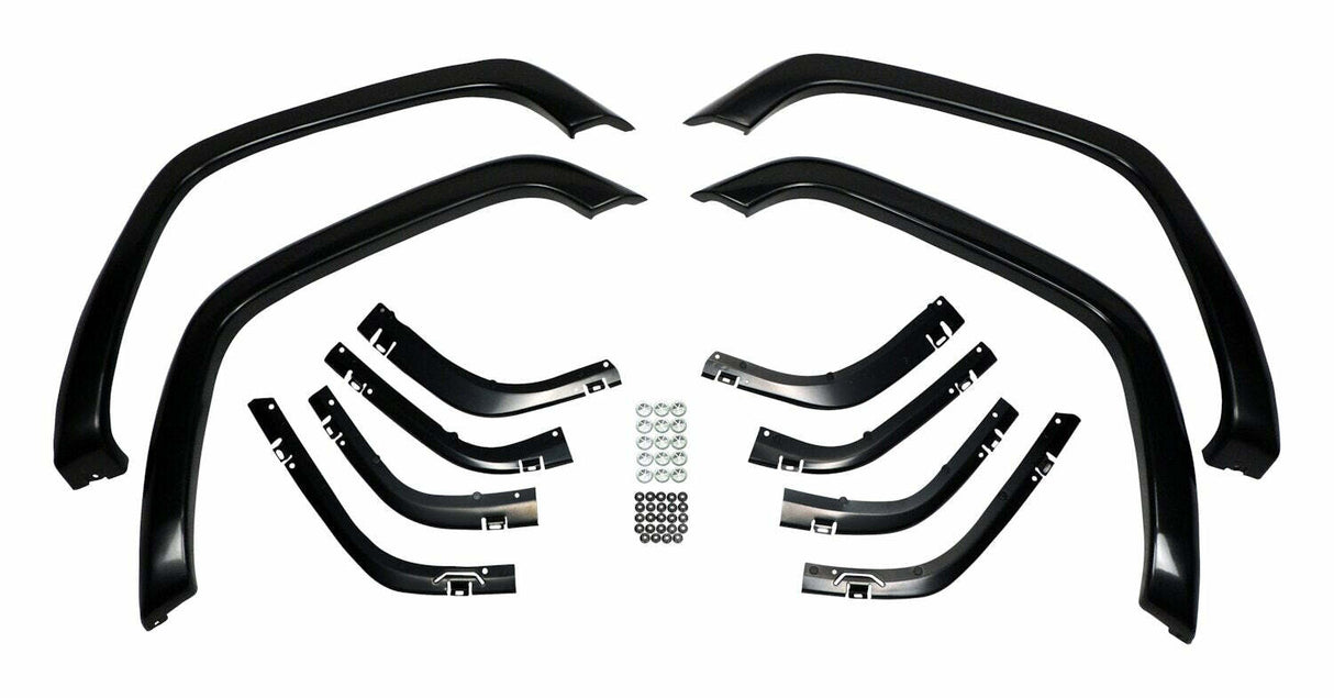 Fits 1997-2001 Jeep Cherokee XJ Cherokee Fender Flare Set; 5FWKMGL steel