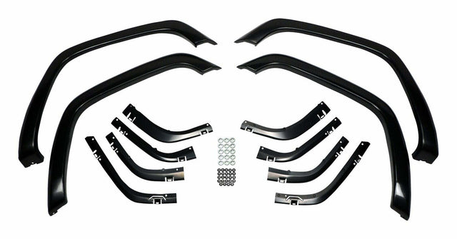 Fits 1997-2001 Jeep Cherokee XJ Cherokee Fender Flare Set; 5FWKMGL steel