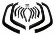 Fits 1997-2001 Jeep Cherokee XJ Cherokee Fender Flare Set; 5FWKMMT steel