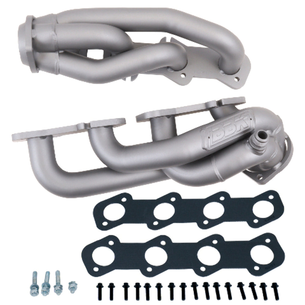 Fits 1997-2003 Ford F150 4.6L & 1997-02 Ford Exp 4.6L 1-5/8 Shorty Headers-3515 for 1997-2003 Ford F-150 ceramic coated polished