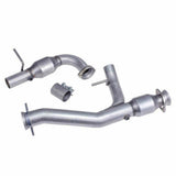 Fits 1997-2003 Ford F150 Truck 4.6L 2-1/2" Short Mid Y Pipe w/Converters-35301 for 1997-2003 Ford F-150