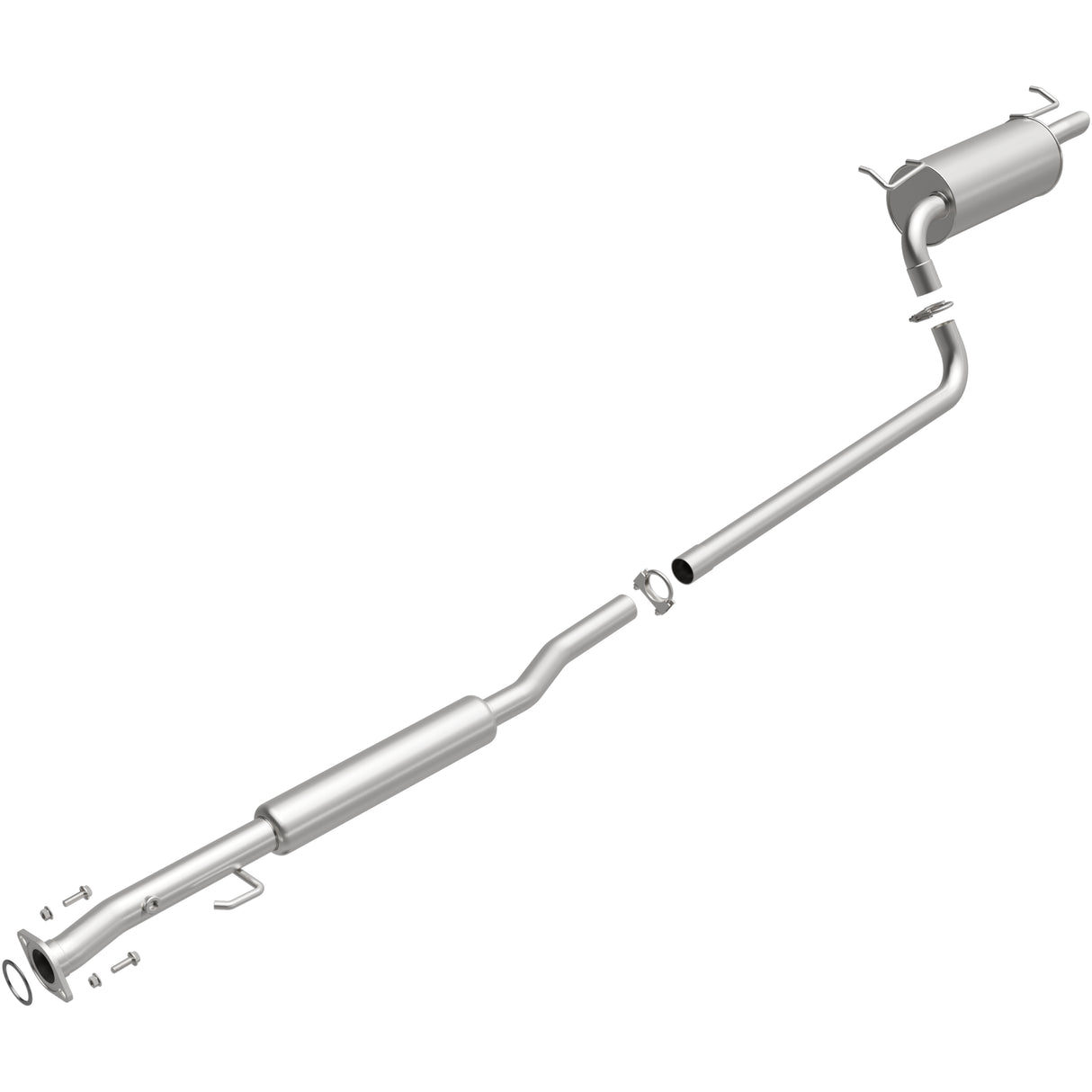 Fits 1997-2003 Toyota Direct-Fit Replacement Exhaust System 106-0046 aluminized steel