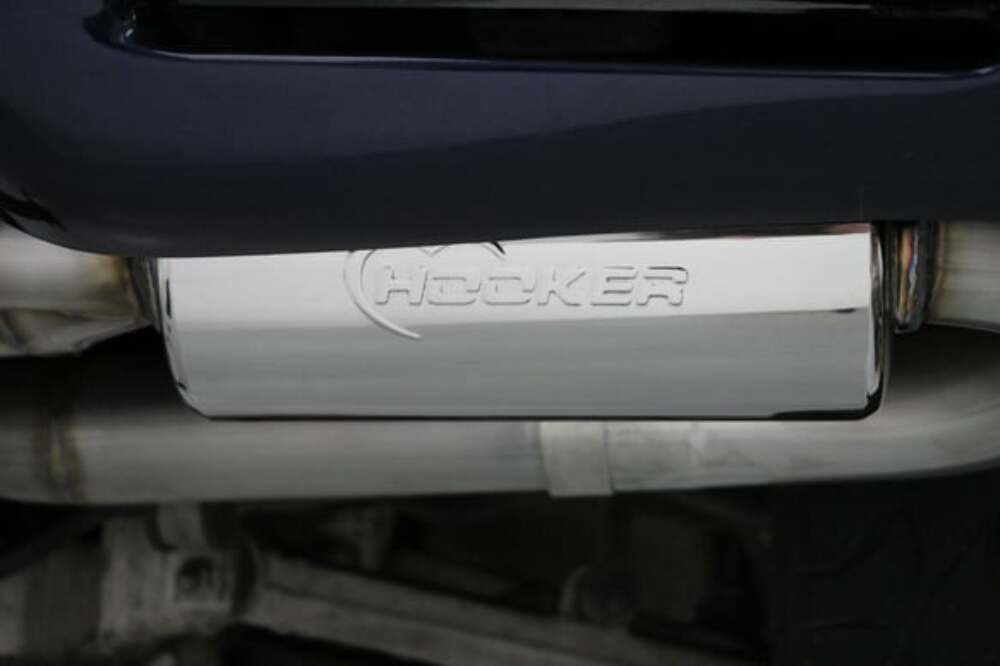 Hooker Fits 1997-2004 Chevrolet Corvette; Axle-Back Exhaust System - 70401343-RHKR for 1997-2004 Chevy Corvette