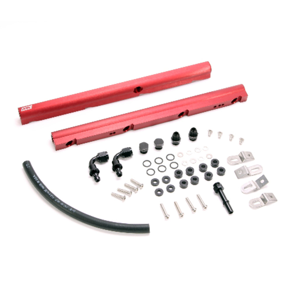 Fits 1997-2004 Chevrolet GM LS1 High Flow Cnc Billet Aluminum Fuel Rail Kit-5018