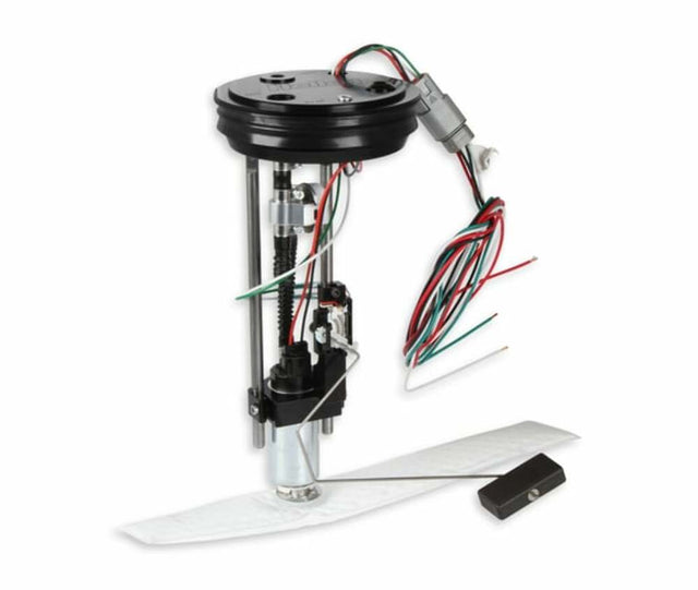 Holley Fits 1997-2004 Dodge Dakota 255 Lph Pump Module - Returnless 12-323 black aluminum