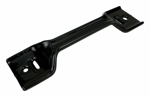 Fits 1997-2004 Jeep Wrangler TJ Wrangler Battery Hold Down; 55014361 steel black