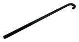 Fits 1997-2004 Jeep Wrangler TJ Wrangler Battery Hold Down; 55026434 steel black