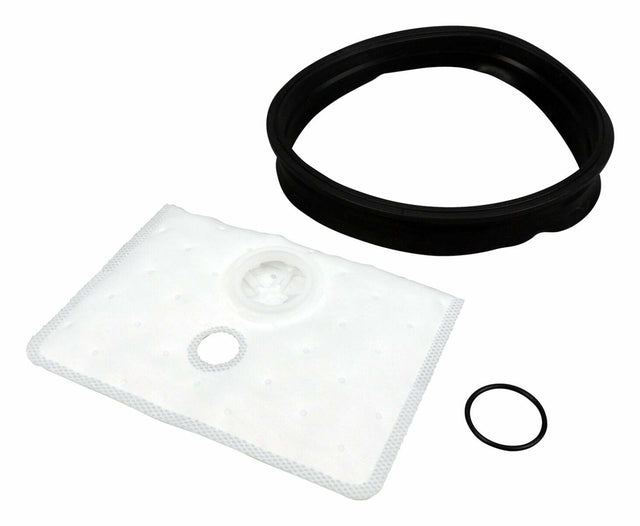 Fits 1997-2004 Jeep Wrangler TJ Wrangler w/ 2.4L fuel pump assembly Strainer; 5012953FSK black