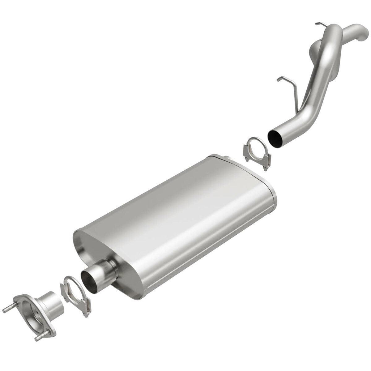 Fits 1997-2006 Jeep Wrangler Direct-Fit Replacement Exhaust System 106-0002 aluminized steel