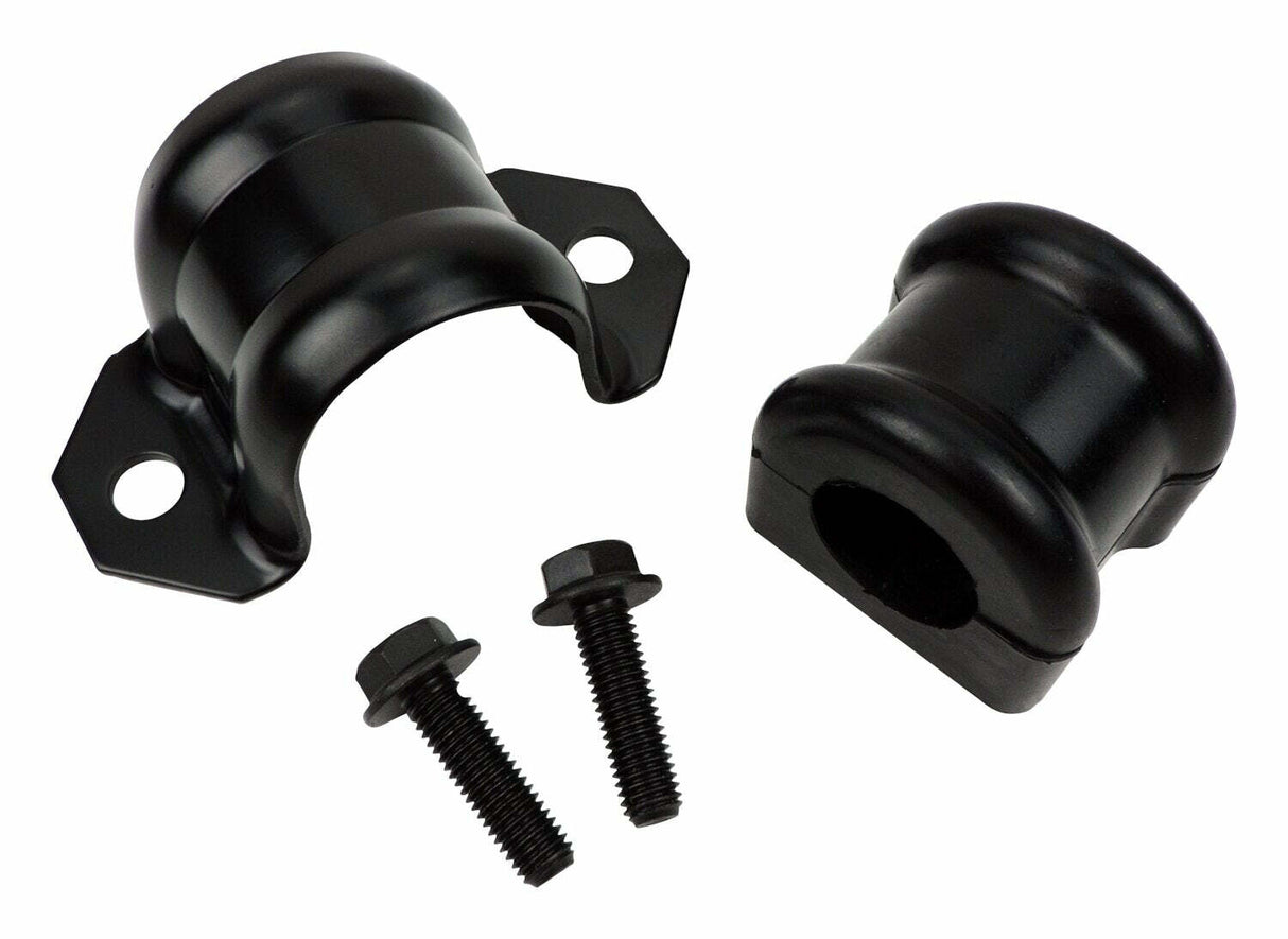 Fits 1997-2006 Jeep Wrangler TJ Wrangler Suspension Stabilizer Bar Bracket; 52088378K steel black