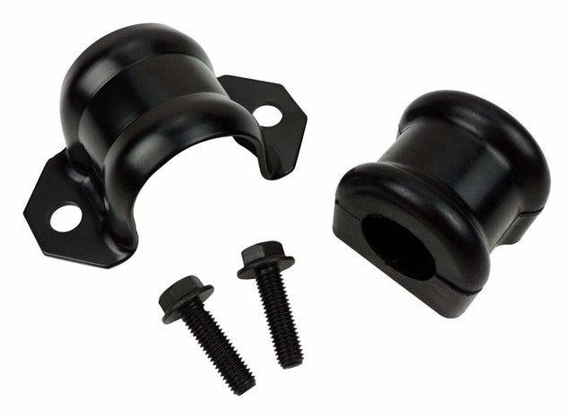 Fits 1997-2006 Jeep Wrangler TJ Wrangler Suspension Stabilizer Bar Bracket; 52088378K steel black