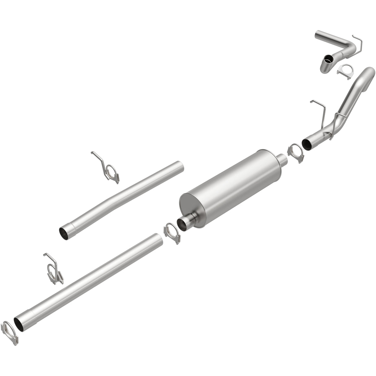 Fits 1997-2007 Ford Direct-Fit Replacement Exhaust System 106-0456 aluminized steel