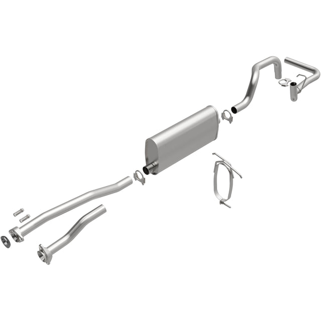Fits 1998-2001 Mazda B2500 Direct-Fit Replacement Exhaust System 106-0178 aluminized steel
