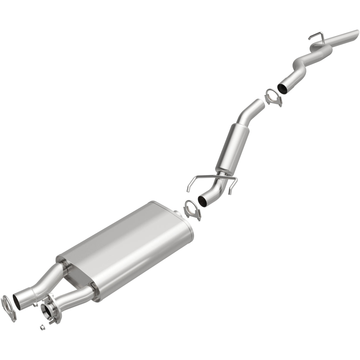 Fits 1998-2001 Mercury Mountaineer Direct-Fit Replacement Exhaust 106-0113 steel