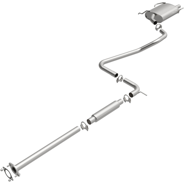 Fits 1998-2001 Nissan Altima 2.4L Direct-Fit Replacement Exhaust System 106-0728 aluminized steel