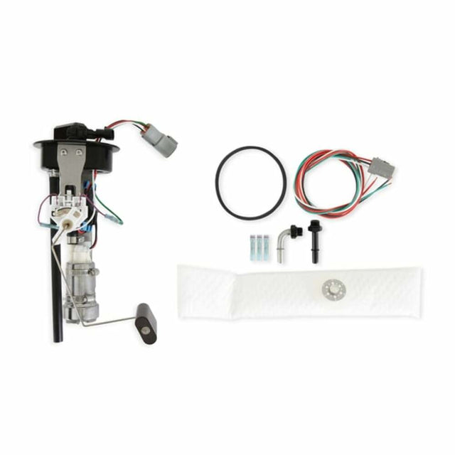 Holley Fits 1998-2002 Chevrolet Camaro Pump Module System-Single 450 Lph 12-363 for 1998-2002 Chevy Firebird black aluminum