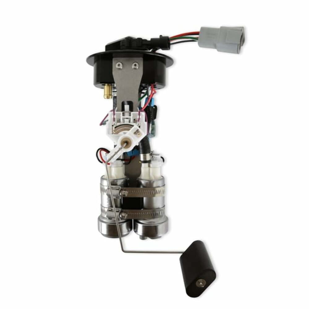 Hooker performance muffler fits-1998-2002-chevrolet-camaro-holley-pump-module-system-twin-450-lph-12-365