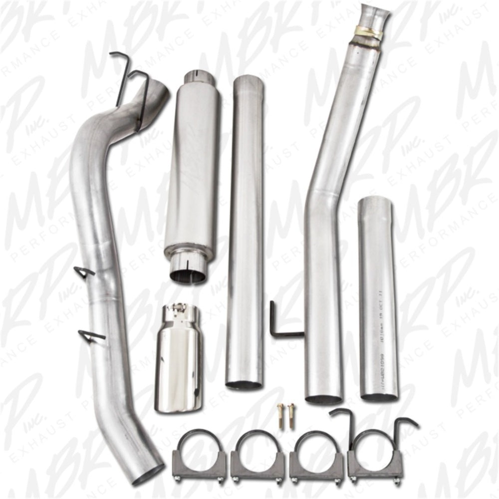 t Fits 1998-2002 Dodge Ram 2500 4in. Turbo Back; Single Side; AL - S6100AL MBRP Exhaust