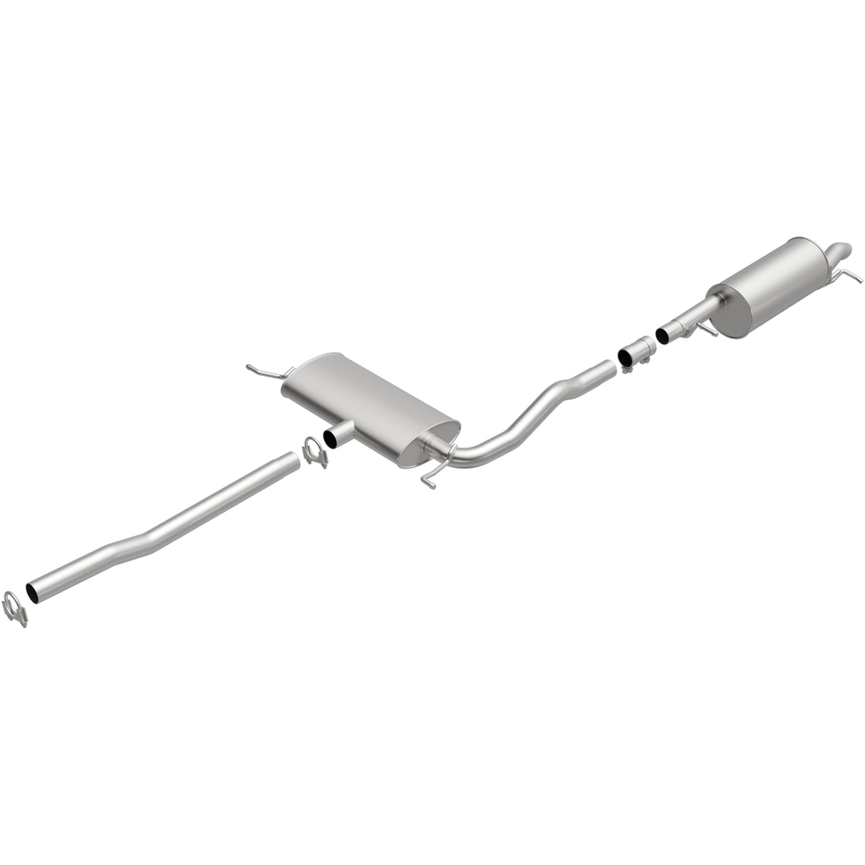 Fits 1998-2005 Volkswagen Passat 1.8L Direct-Fit Replacement Exhaust 106-0294 for 1998-2005 VW Passat aluminized steel