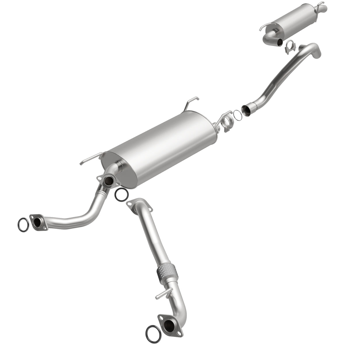 t Fits 1998-2006 Toyota Land Cruiser Direct-Fit Replacement Exhaust 106-0176 Brexhaust