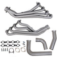 Fits 1999-2002 GM Full Size Truck 1-3/4 Long Tube Exhaust Headers & Y Pipe-1614 for 1999-2002 GMC Silverado chrome