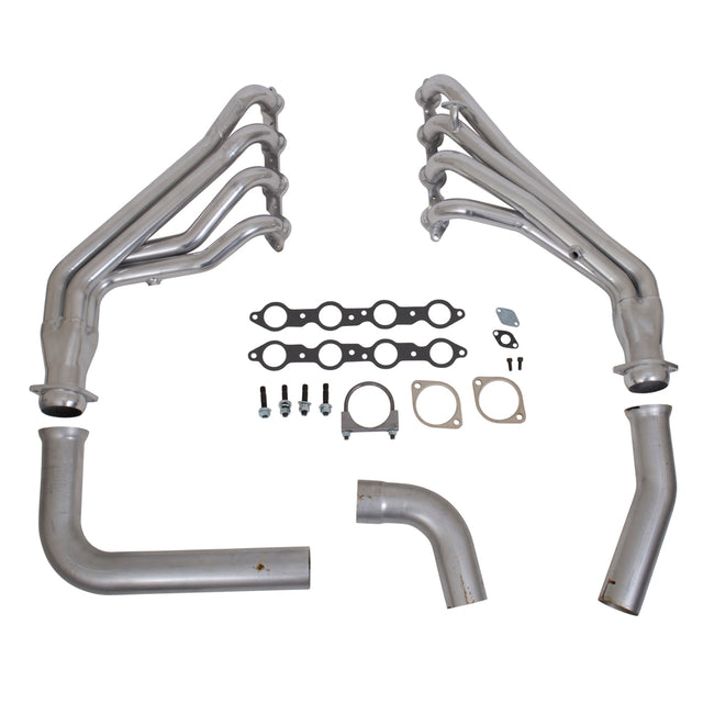 Fits 1999-2002 GM Full Size Truck 1-3/4 Long Tube Exhaust Headers & Y Pipe-16140 for 1999-2002 GMC Sierra polished