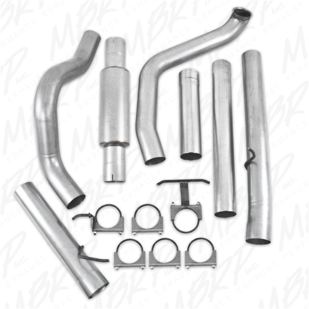 t Fits 1999-2003 Ford F-350 Super Duty 4in. Turbo Back; Single Side - S6200P MBRP Exhaust