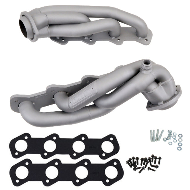 Fits 1999-2003 Ford F150, 1997-2002 Ford Exp 5.4L 1-5/8 Shorty Headers-3518 for 1999-2003 Ford F-150 ceramic coated chrome