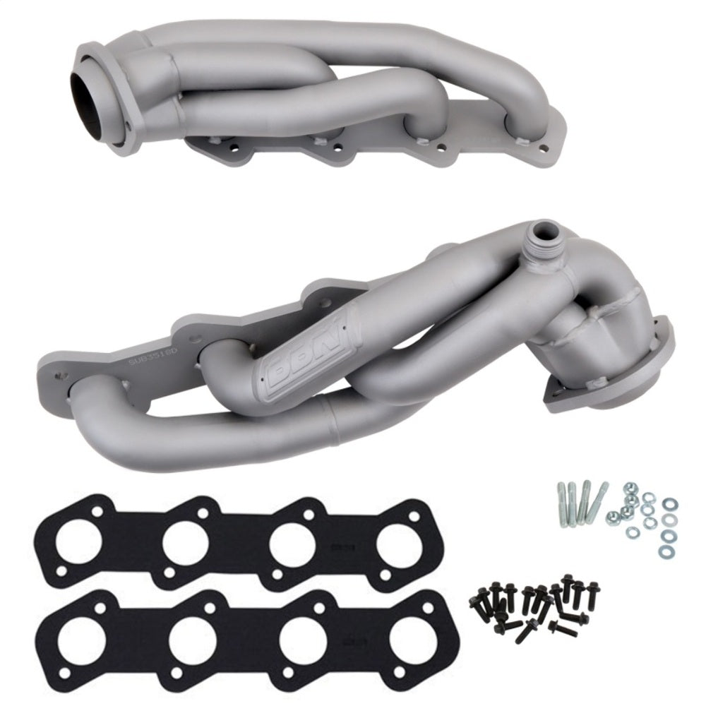 Fits 1999-2003 Ford F150, 1997-2002 Ford Exp 5.4L 1-5/8 Shorty Headers-3518 for 1999-2003 Ford F-150 ceramic coated chrome