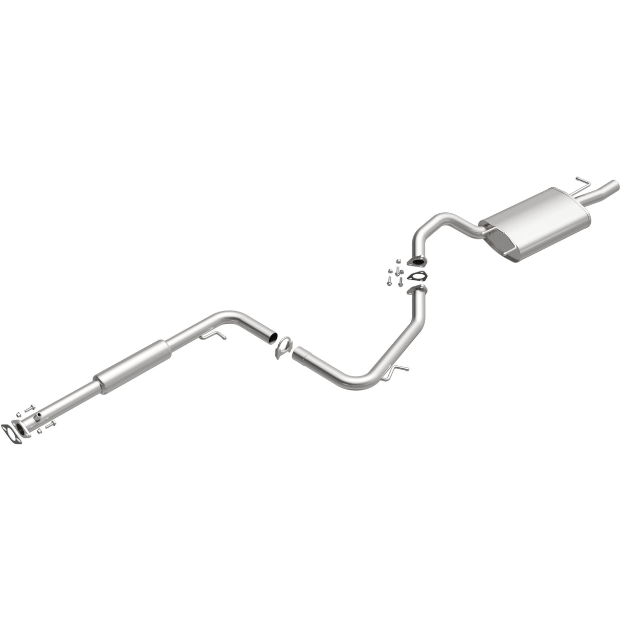 Fits 1999-2003 Mitsubishi Galant 2.4L Direct-Fit Replacement Exhaust 106-0588 aluminized steel