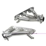 Fits 1999-2004 Mustang 3.8L 3.9L V6 1-5/8 Shorty Headers-Silver-40080 ceramic coated polished