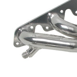 Fits 1999-2004 Mustang 3.8L 3.9L V6 1-5/8 Shorty Headers-Silver-40080 ceramic coated polished