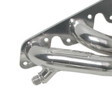 Fits 1999-2004 Mustang 3.8L 3.9L V6 1-5/8 Shorty Headers-Silver-40080 ceramic coated polished