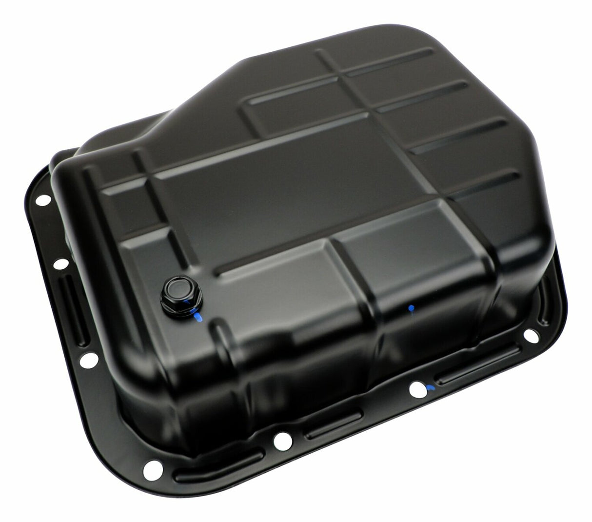 Fits 1999-2004 Jeep Grand Cherokee WJ Grand Cherokee w/ 42RE Transmission Oil Pan; 52118779AD steel black