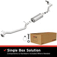 Fits 1999-2006 Chevy Silverado 1500 S/S Direct-Fit Exhaust System 116-0509 stainless steel