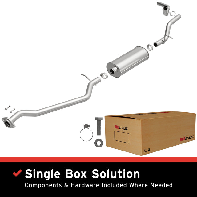 Fits 1999-2006 Chevy Silverado 1500 S/S Direct-Fit Exhaust System 116-0509 stainless steel