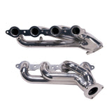 Fits 1999-2013 GM Truck/Suv 6.0L 1-3/4 Shorty Exhaust Headers-Silver-40060 for 1999-2013 Chevy ceramic coated polished