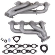 Fits 1999-2013 GM Truck/Suv 6.0L 1-3/4 Shorty Exhaust Headers-Titanium-4006 for 1999-2013 Chevy ceramic coated polished