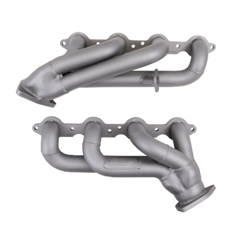 Fits 1999-2013 GM Truck/Suv 6.0L 1-3/4 Shorty Exhaust Headers-Titanium-4006 for 1999-2013 Chevy ceramic coated polished