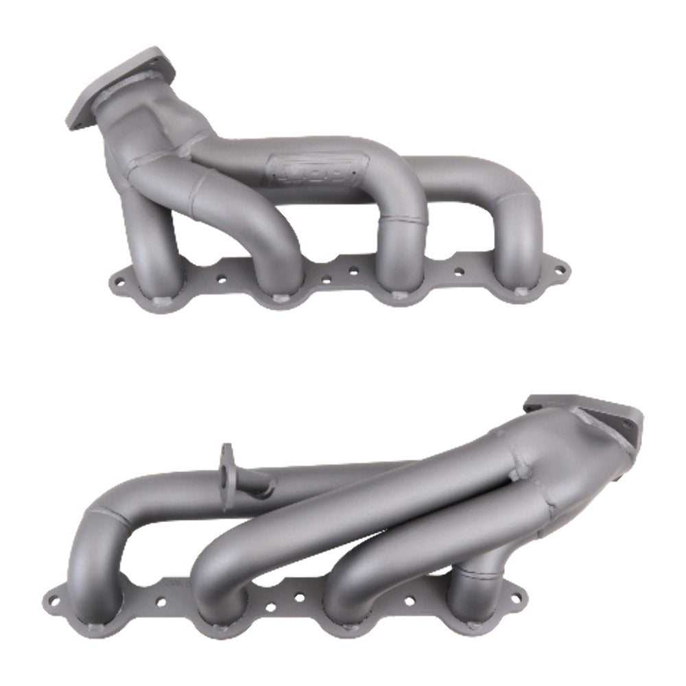 Fits 1999-2013 GM Truck/Suv 6.0L 1-3/4 Shorty Exhaust Headers-Titanium-4006 for 1999-2013 Chevy ceramic coated polished